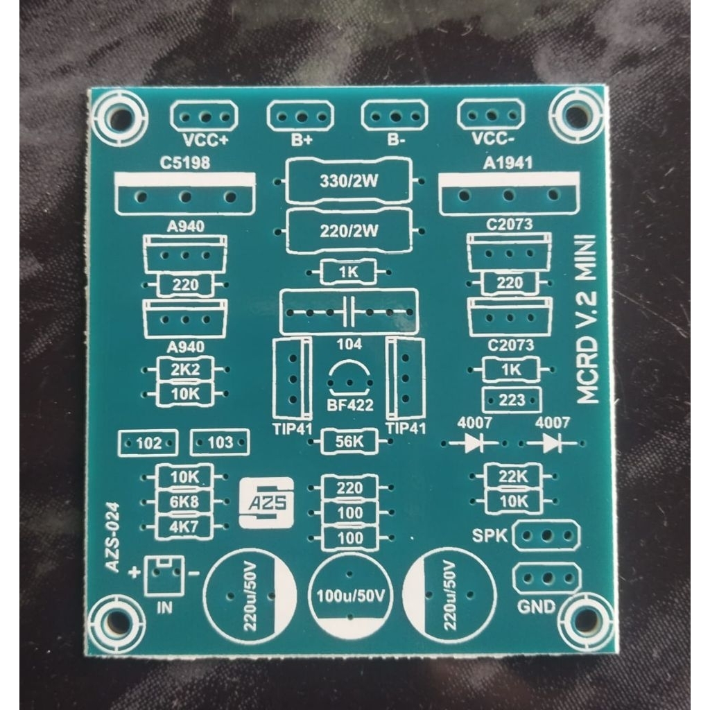 PCB MCRD V2 Mini Fiber FR4