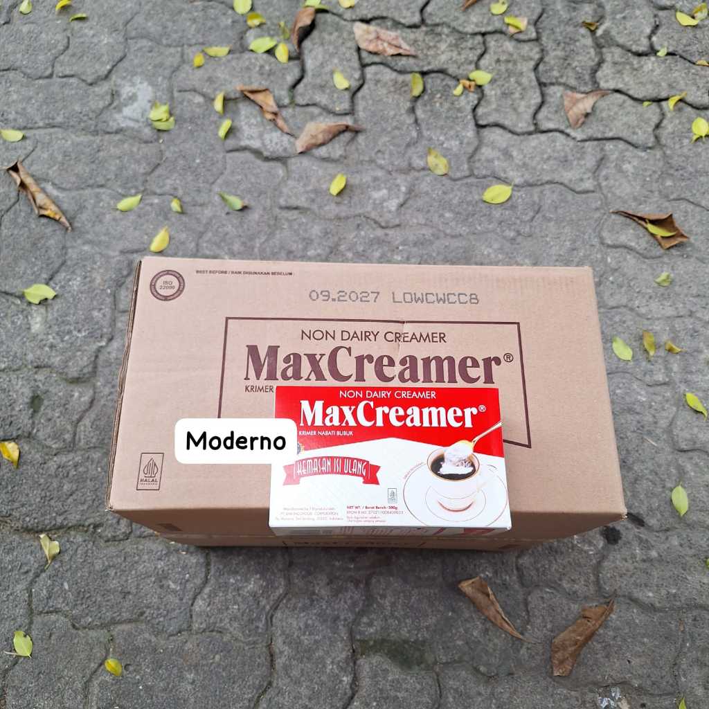 Max Creamer 500gr perkarton isi 24