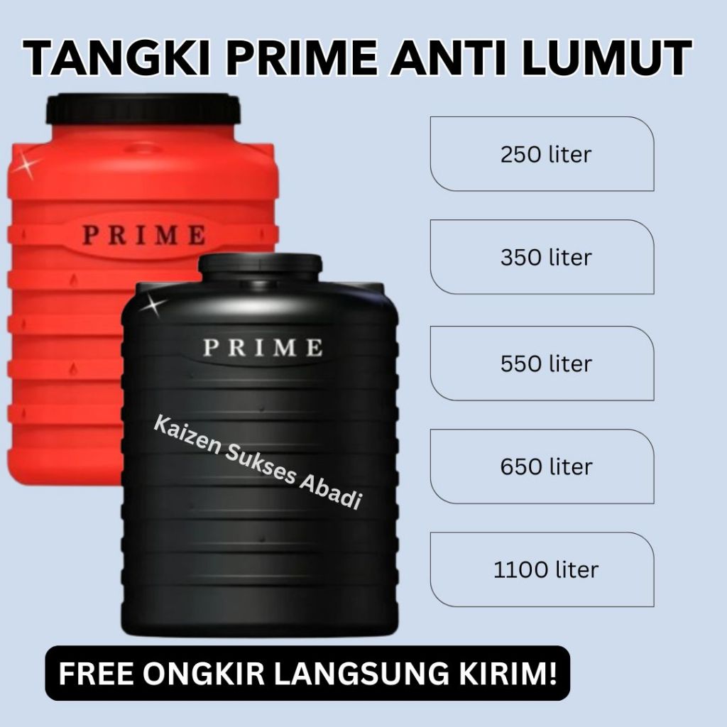 [FREE ONGKIR LANGSUNG KIRIM BARANG] tandon tangki toren air atas plastik merek tedmond grand prime p
