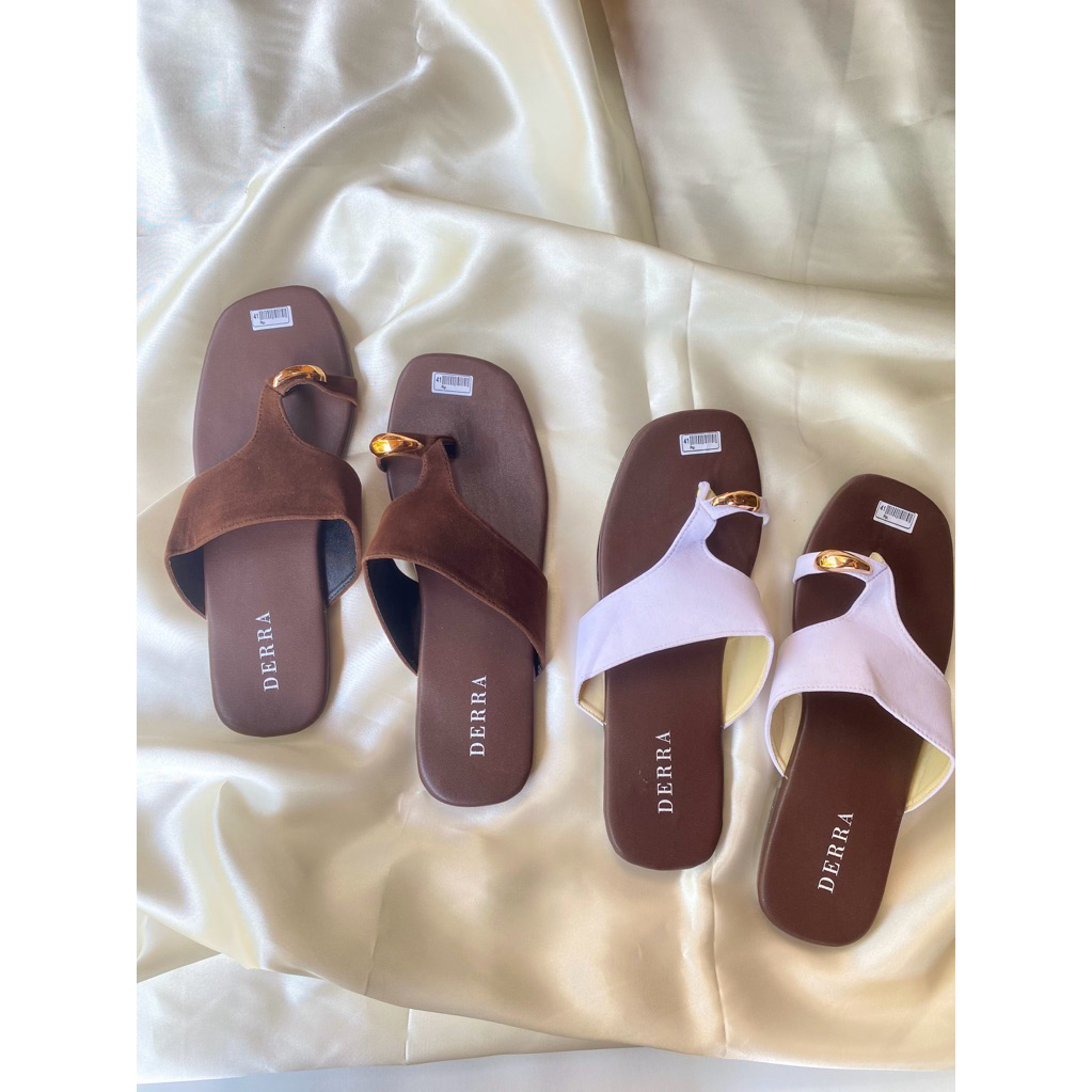 ODETTE FLAT SENDAL || flat sendal murah