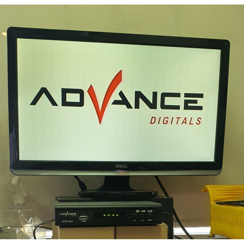 STB Advance STP-A01 DVB T2 seken, minus