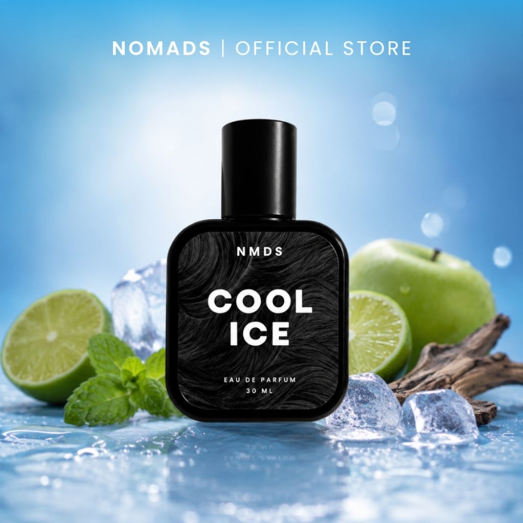 NMDS COOL ICE RASASI HAWAS ICE Eau De Parfum 30ml -  Parfum Pria Aroma Fresh Cool dan Elegan
