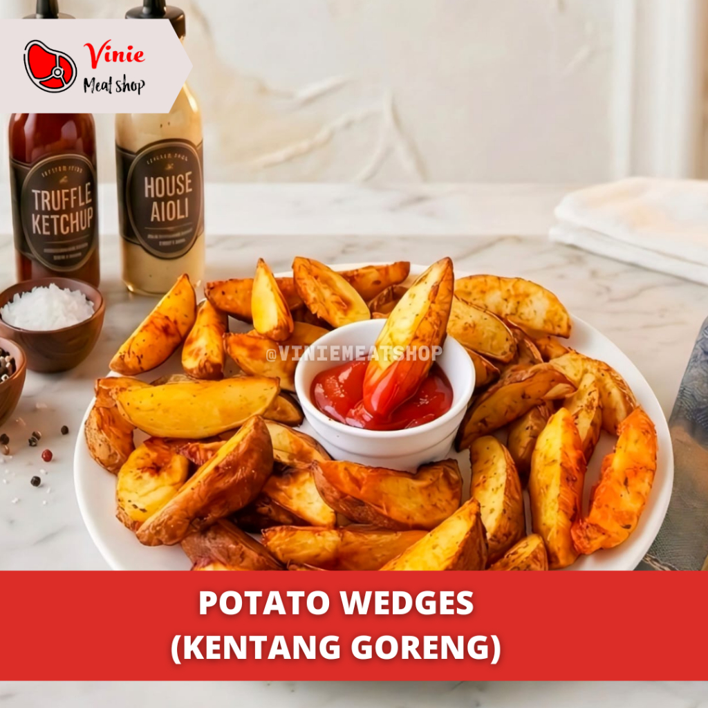 Potato Wedges Frozen / Kentang Goreng