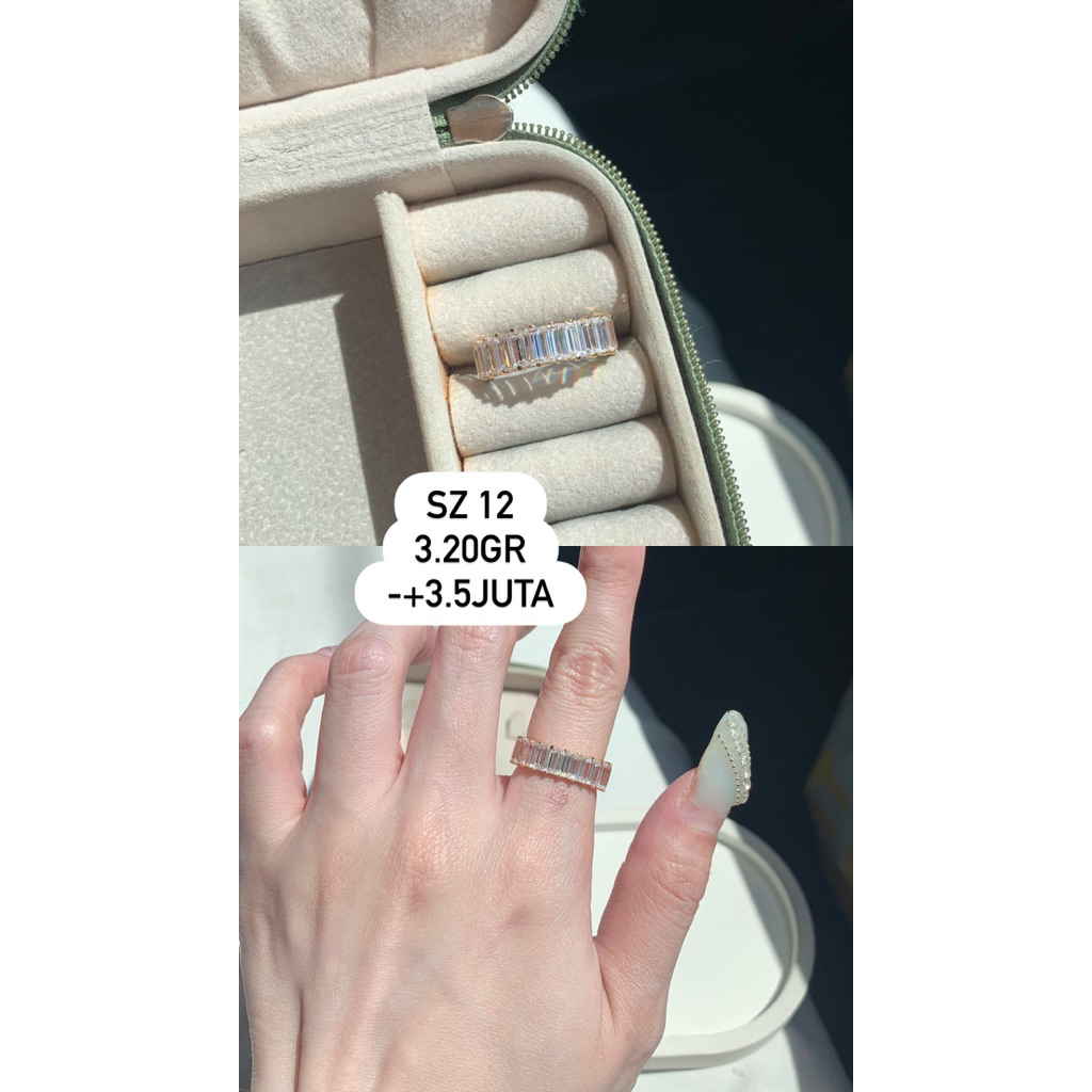 Cincin Baguette Eternity Ring