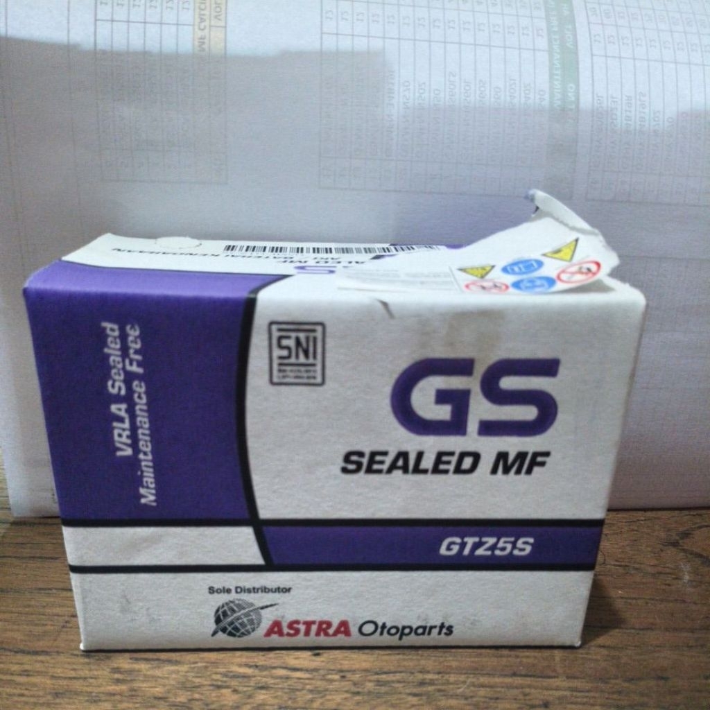 Aki GS Astra ori gtz-5s