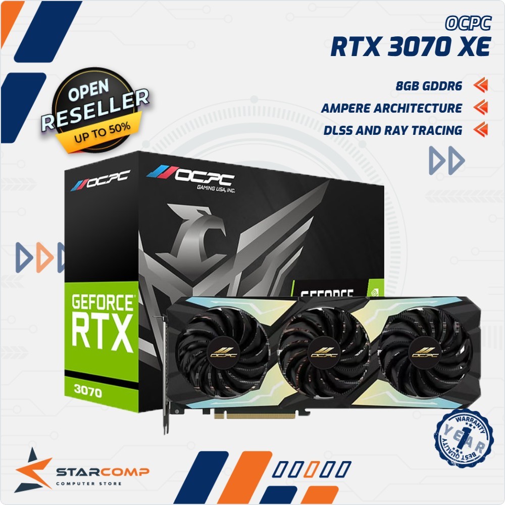 OCPC GeForce RTX 3070 XE 8GB GDDR6 VGA RTX3070