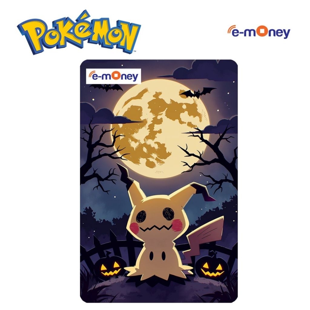 Kartu Emoney Pokemon Mimikyu  / Custom E-money Mandiri