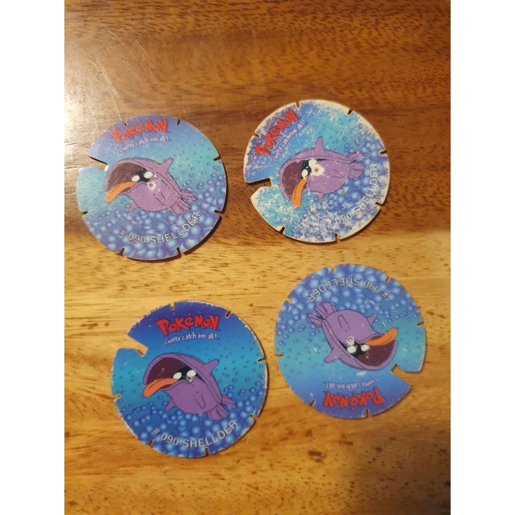 Tazos Pokemon Shellder
