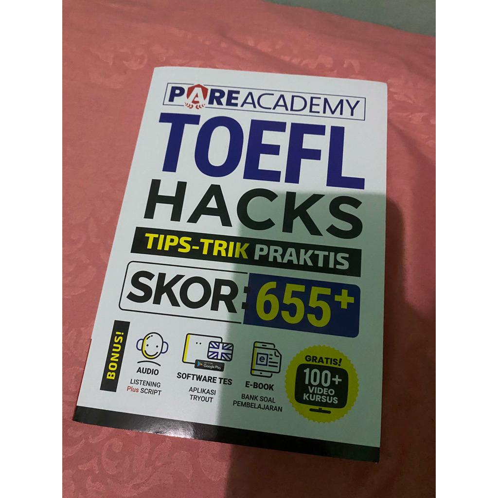 buku toefl pare academy (splitpay)
