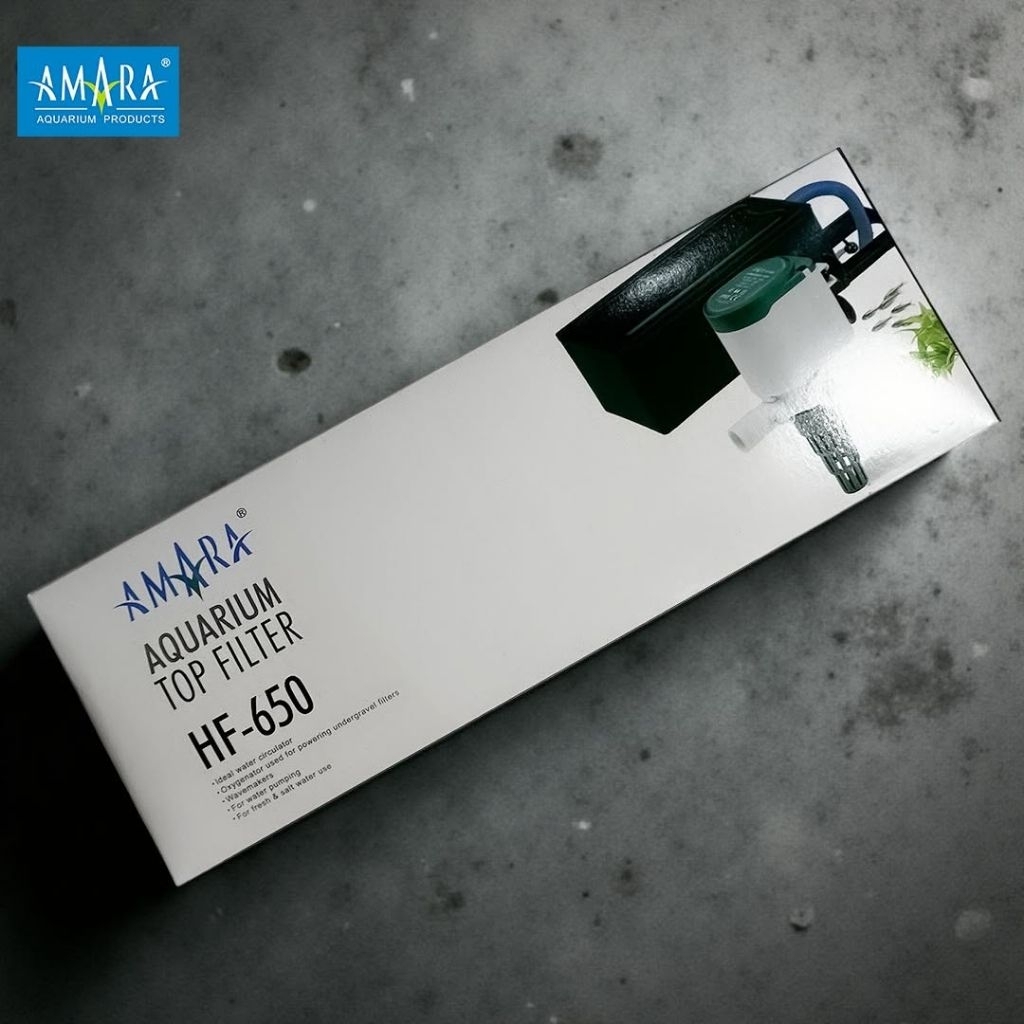 Top Filter Box 650 Lengkap Takari / Recent / Hikari / Amara AT 650 / AA 203 Power Head