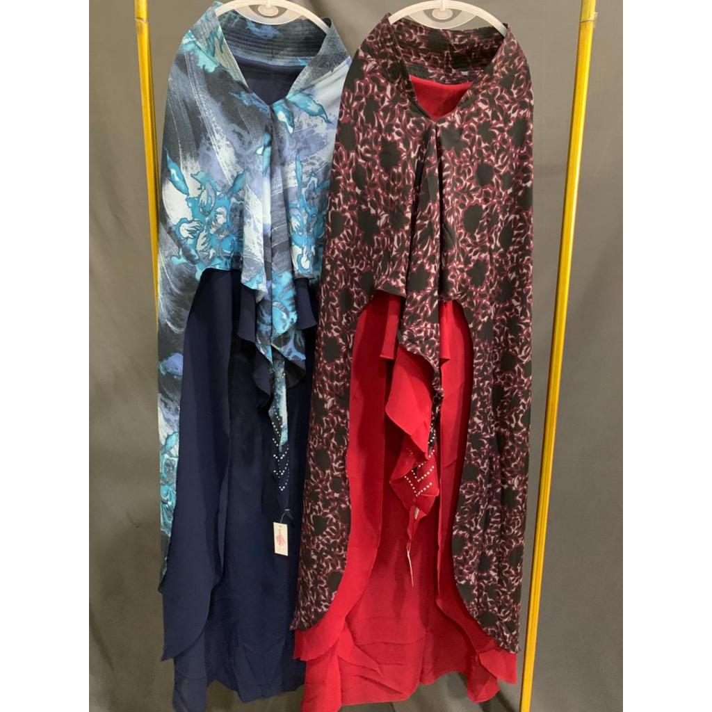 KHIMAR MOTIF 2 LAYER PREMIUM