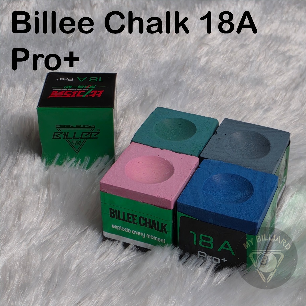 Chalk Billiard Billee 18A+ Pro Personal 1pcs - Kapur Billiar Bille 18 A