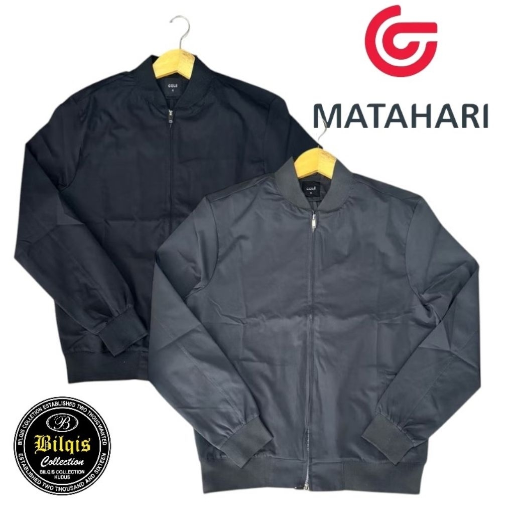 Jaket Bomber Cole Pria Original