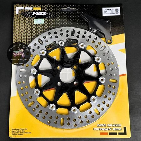 Piringan Cakram Depan Lebar MOS 300mm Bulat Suzuki Shogun 125 Smash New Spin Skywave Smash Titan Bau