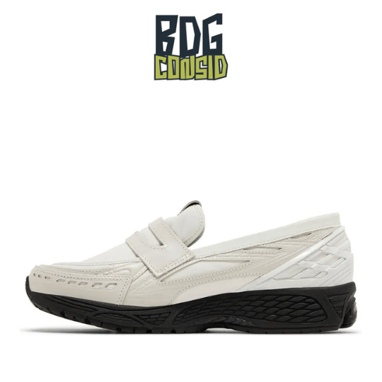 sepatu Sneakers Junya Watanabe MAN x 1906 Loafer White Black - bdgconsid
