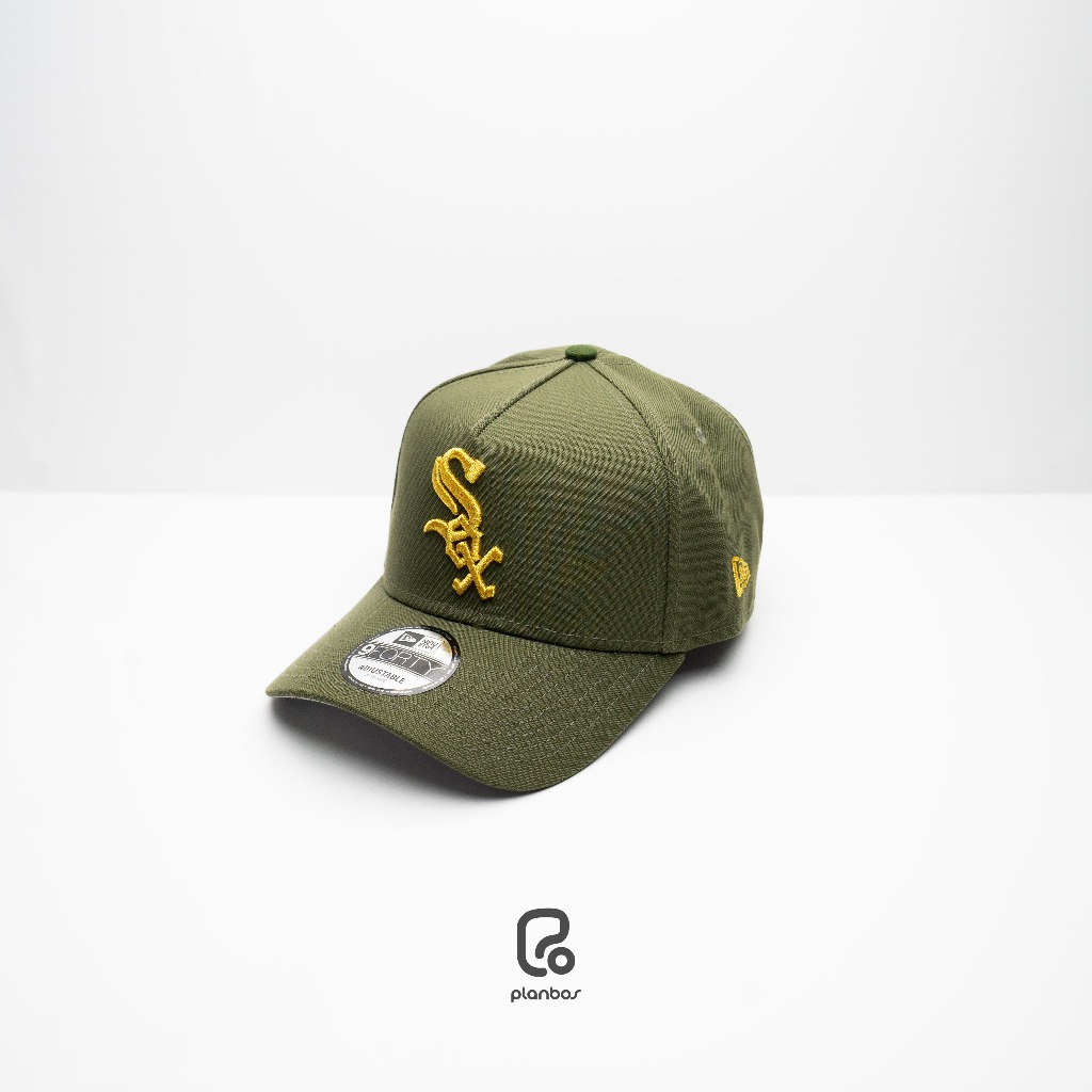 TOPI NEW ERA ORIGINAL 940 A FRAME CHICAGO WHITE SOX OLIVE
