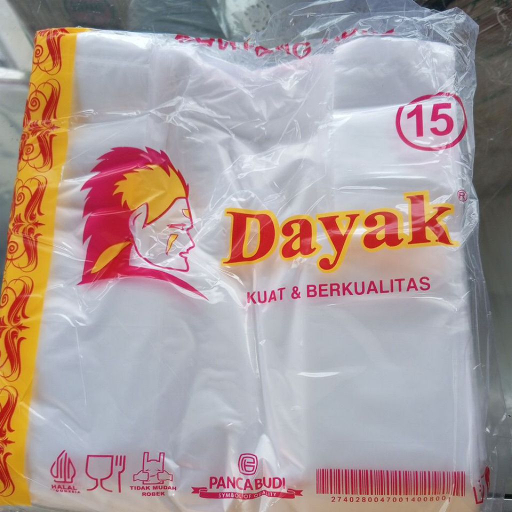 Plastik HDPE  'Dayak' 15