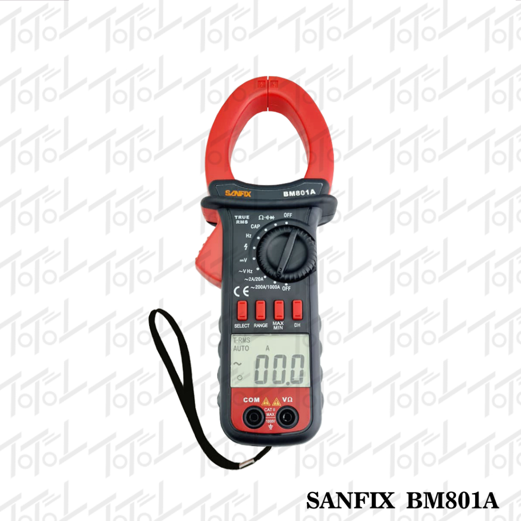 Sanfix BM801A Tang Ampere AC 1000A / Clamp Meter AC Sanfix BM-801A / Sanfix BM 801A