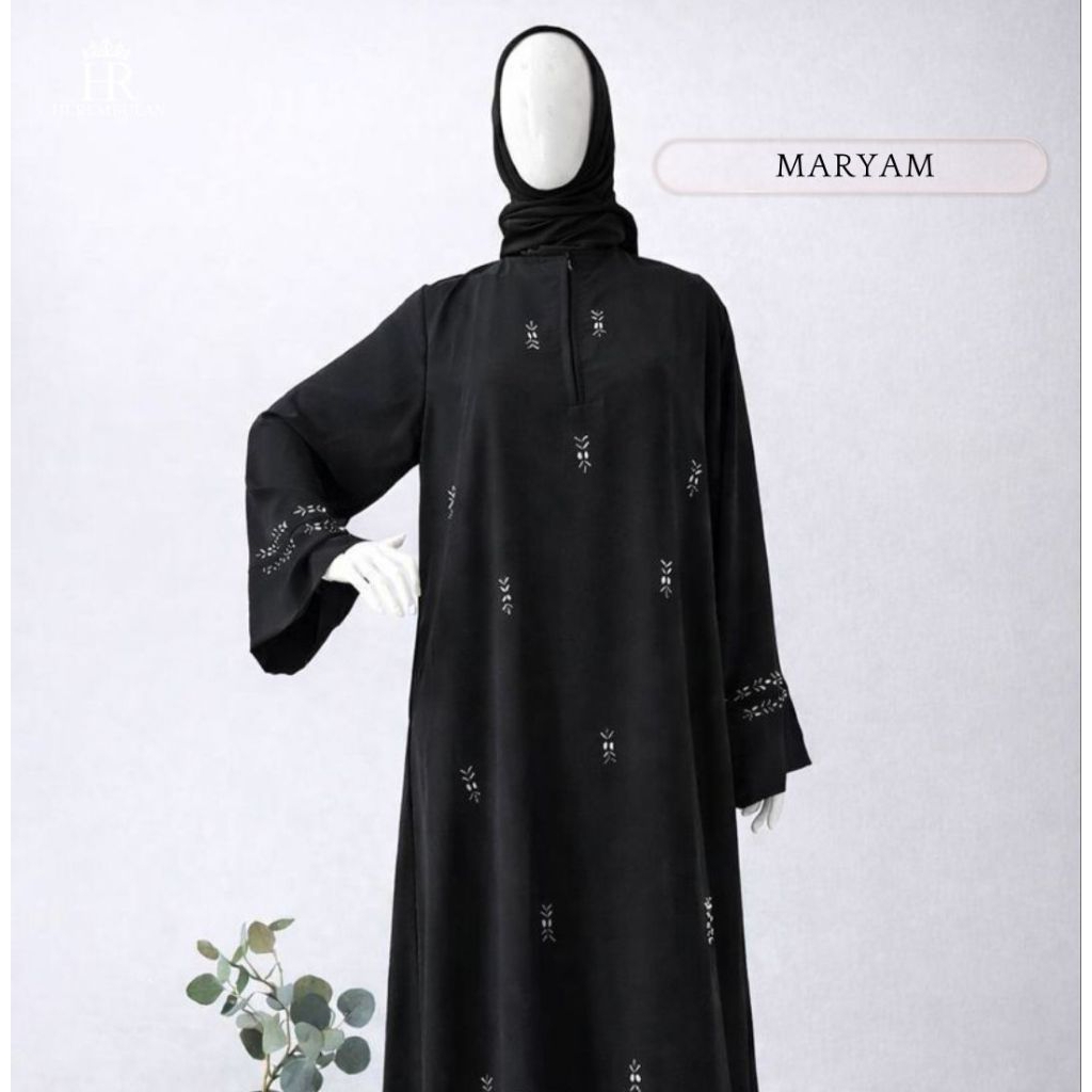 ABAYA MARYAM // GAMIS PREMIUM // ELEGAN