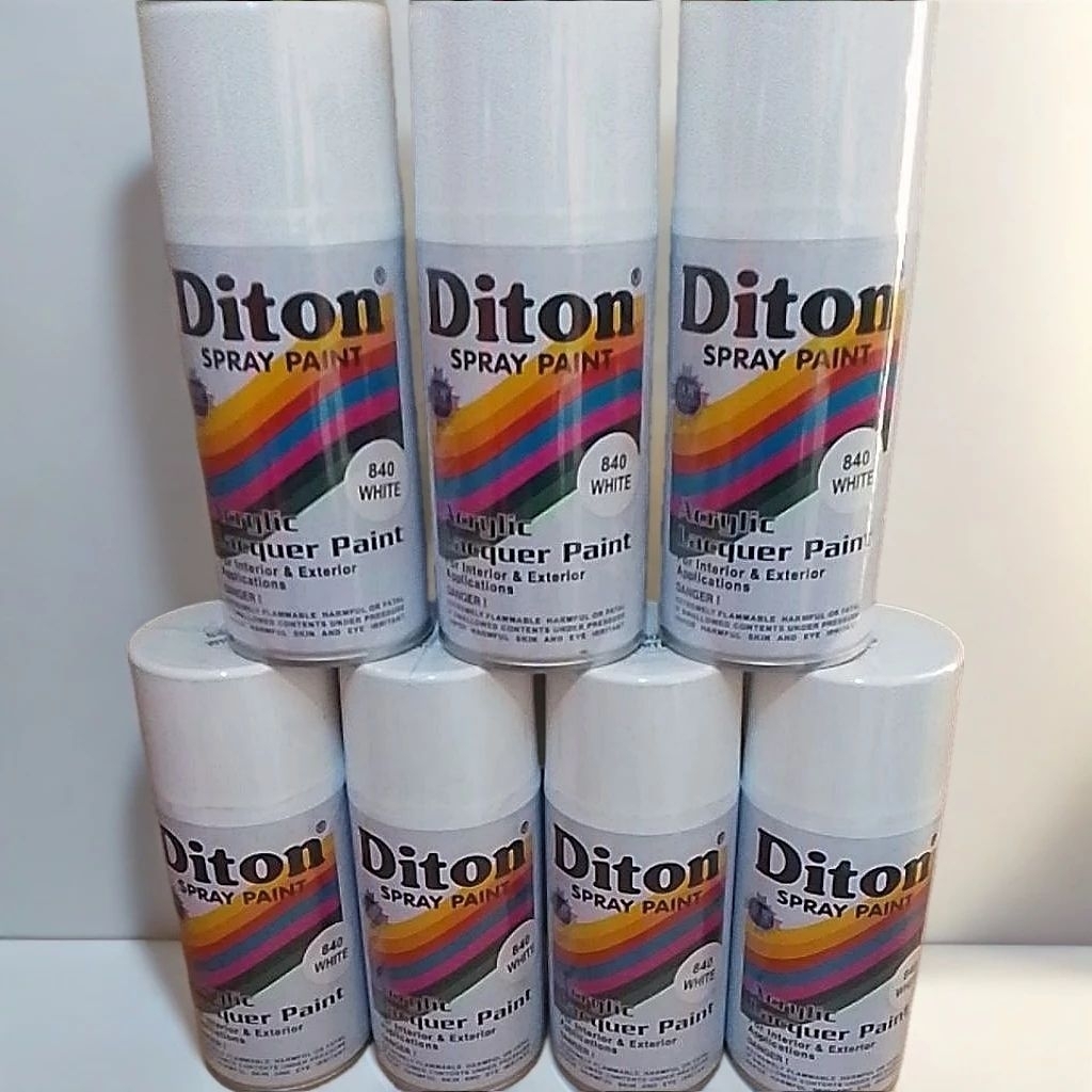 Diton Spray Paint 300cc Cat Semprot Pilox Besi Kayu Motor Original