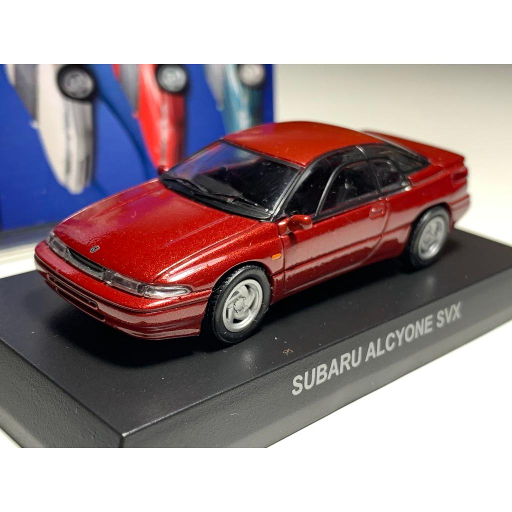 Kyosho 64 Subaru Alcyone SVX Merah Diecast