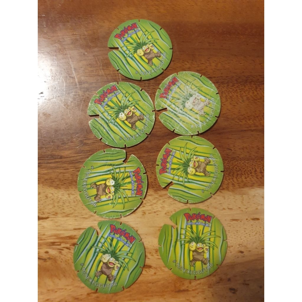 Tazos Spin Pokemon Exeggutor