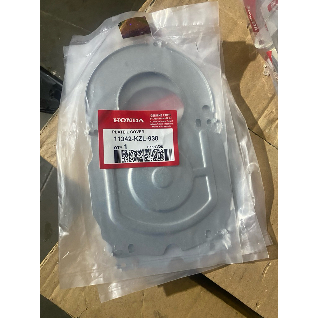 plat tutup gigi selahan beat F1 plate L cover cvt genio beat FI vario 110 karbu 11342kzl930 11342-kz