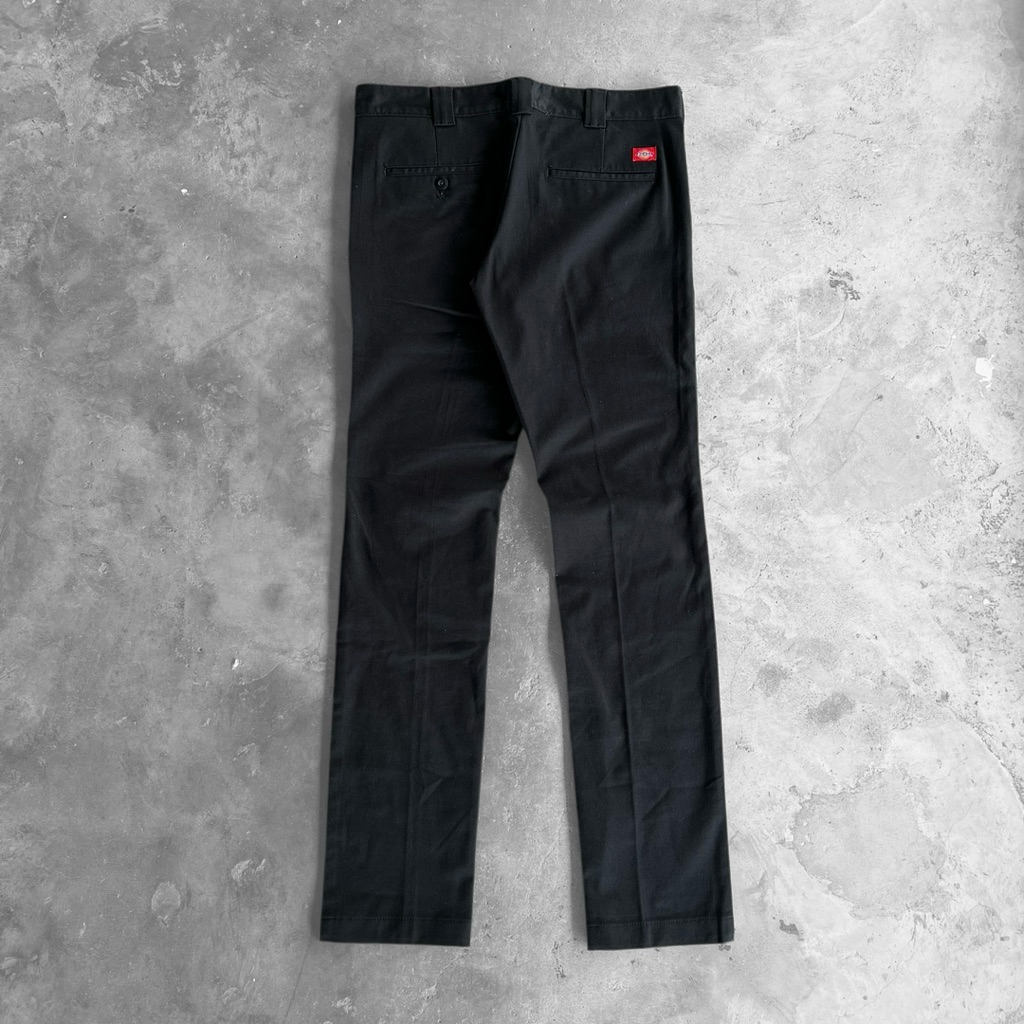 DICKIES - SLIM FIT WORK PANT BLACK