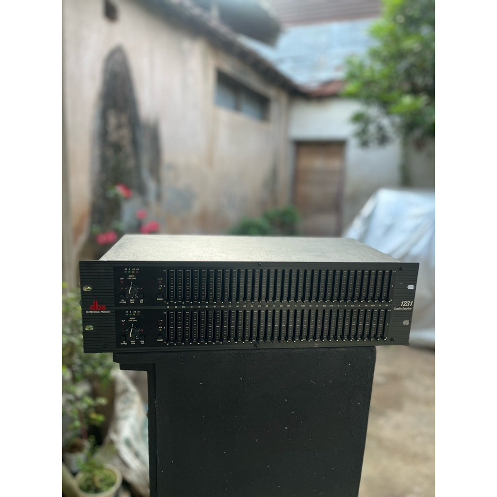 equalizer DBX 1231 bekas second