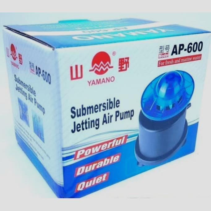 Yamano AP 600 Submersible Jetting Pump Mesin Pompa Gelembung Udara Aquarium
