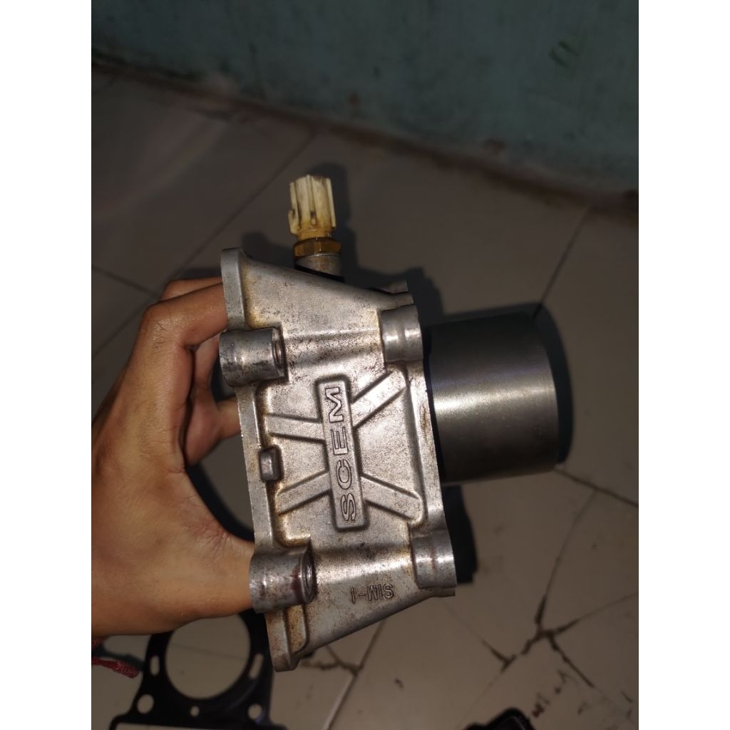 blok piston GSX boring besi