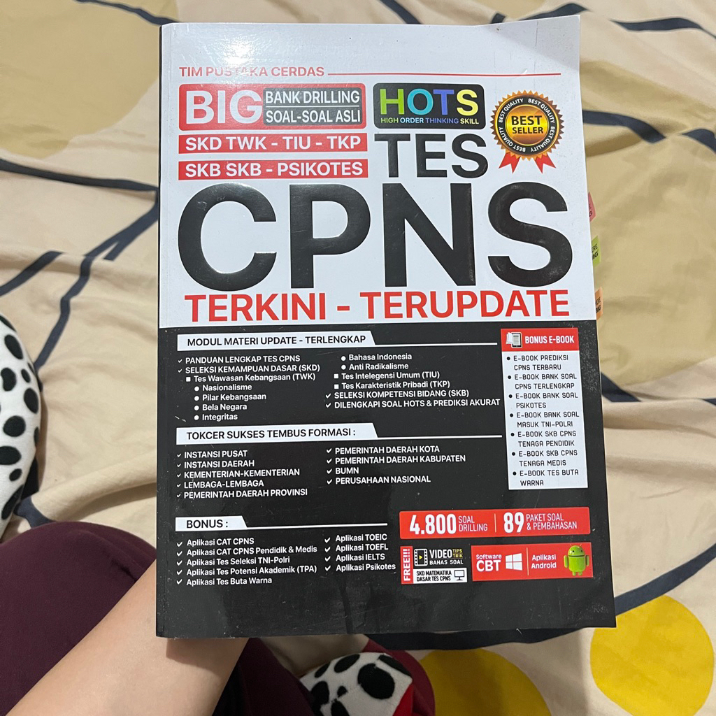 preloved buku latihan soal tes cpns