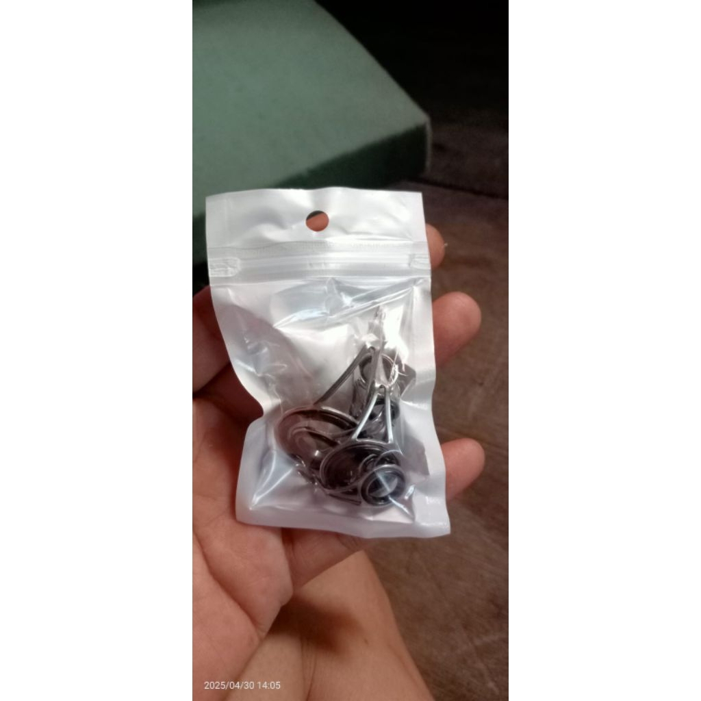 Ring guide joran satu set isi 9 pcs