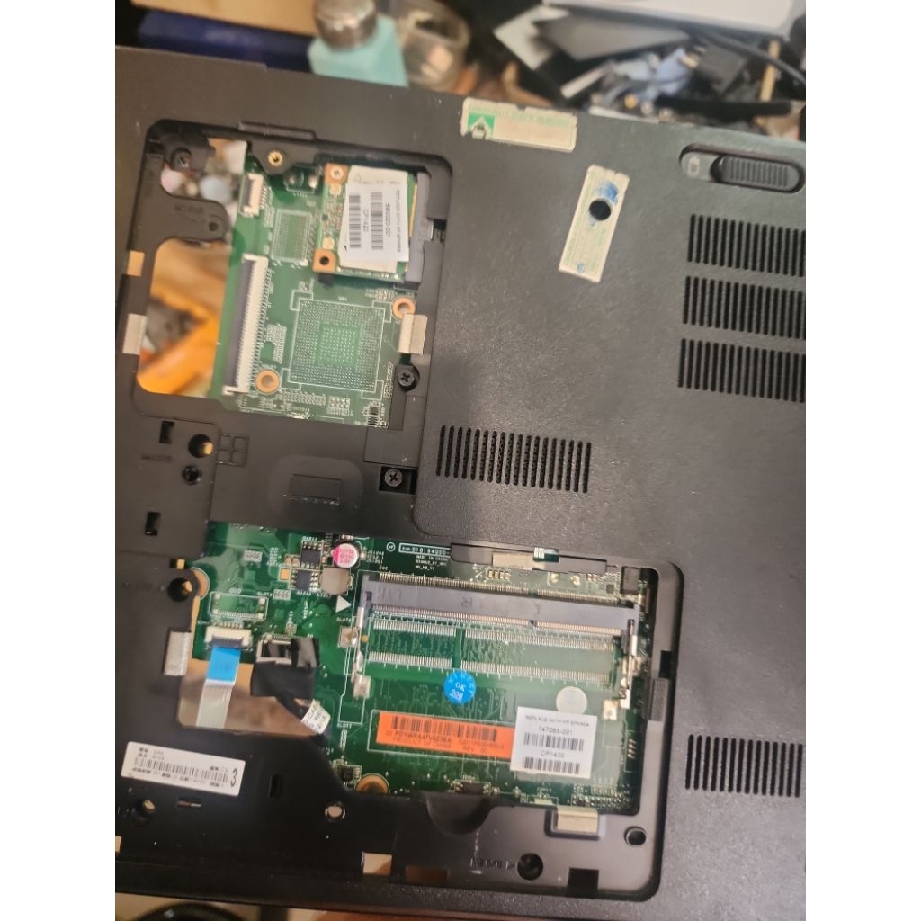 mainboard laptop hp 14 intel celeron normal perawan