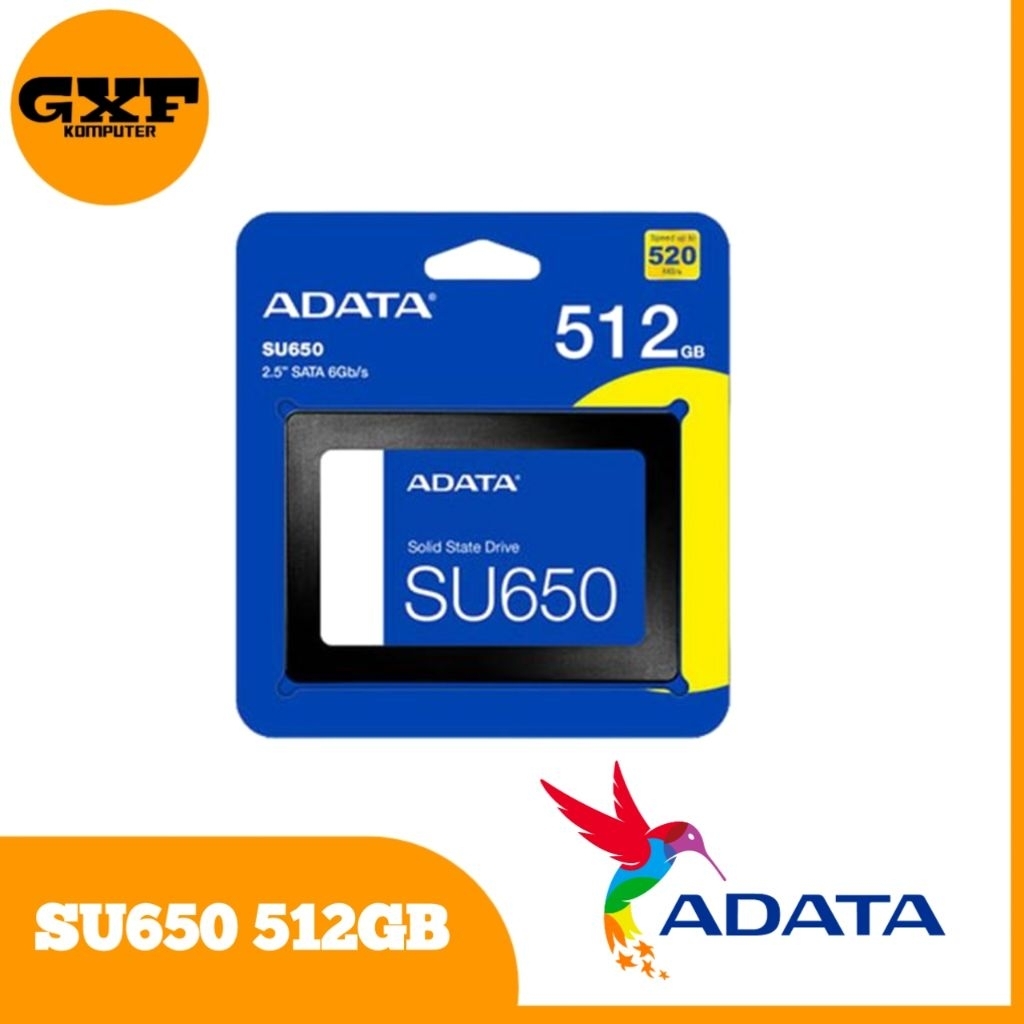 SSD ADATA SU650 512GB SATA 3