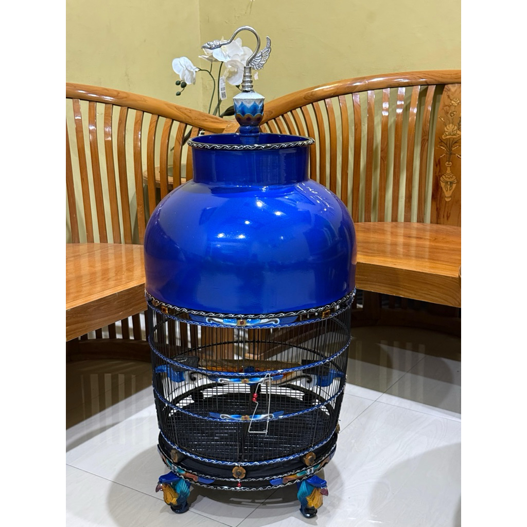 sangkar burung perkutut tenongan ruji fiber