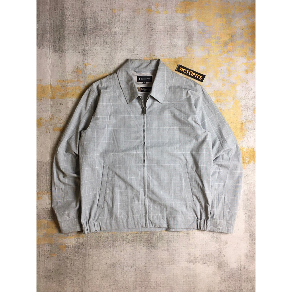 Jaket Casual Global Work Tartan