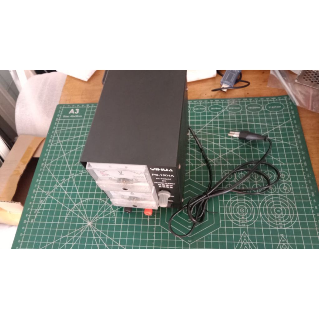 Power Supply YIHUA PS-1501A 0-15V 1A (baca deskripsi)