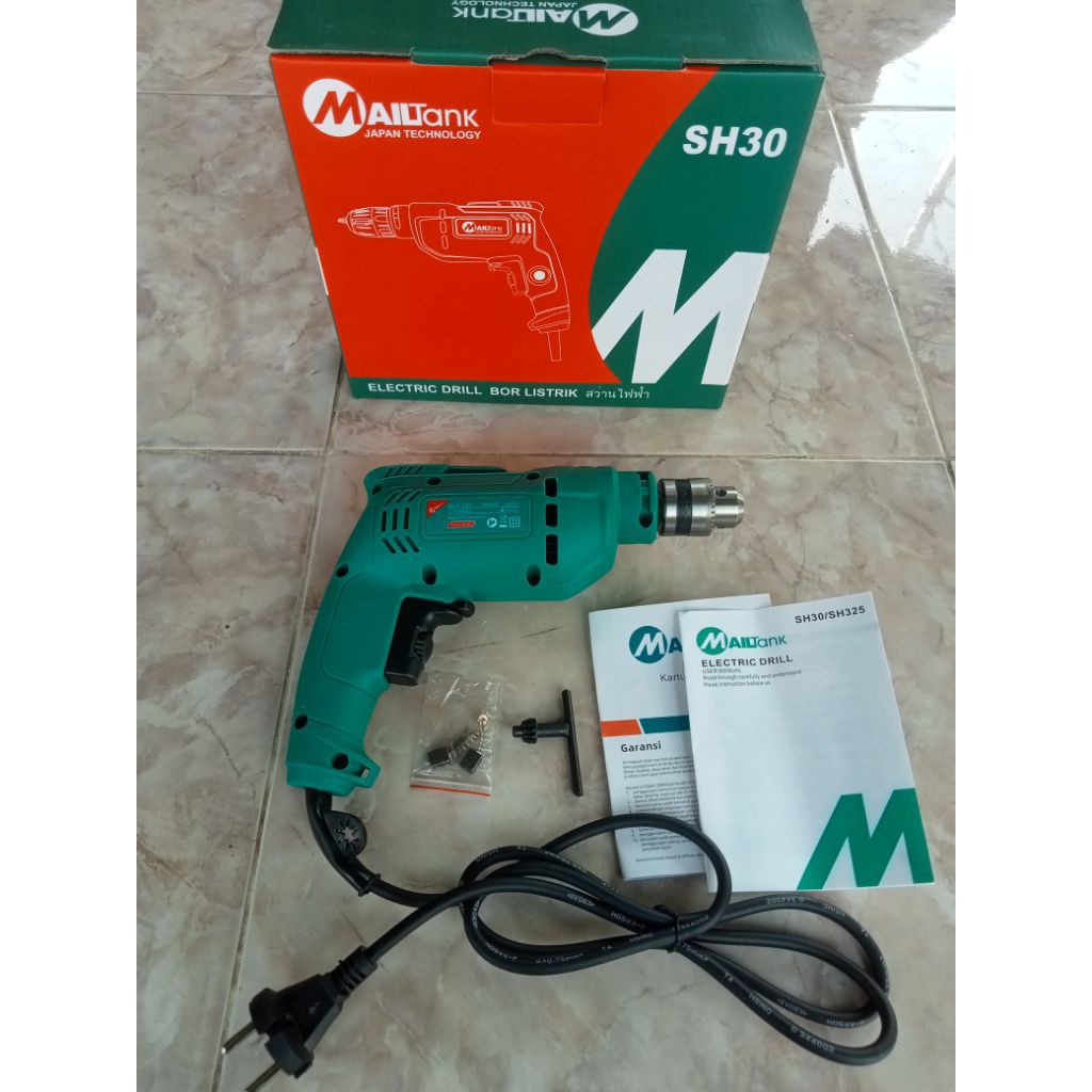 bor listrik 10 mm bolak balik