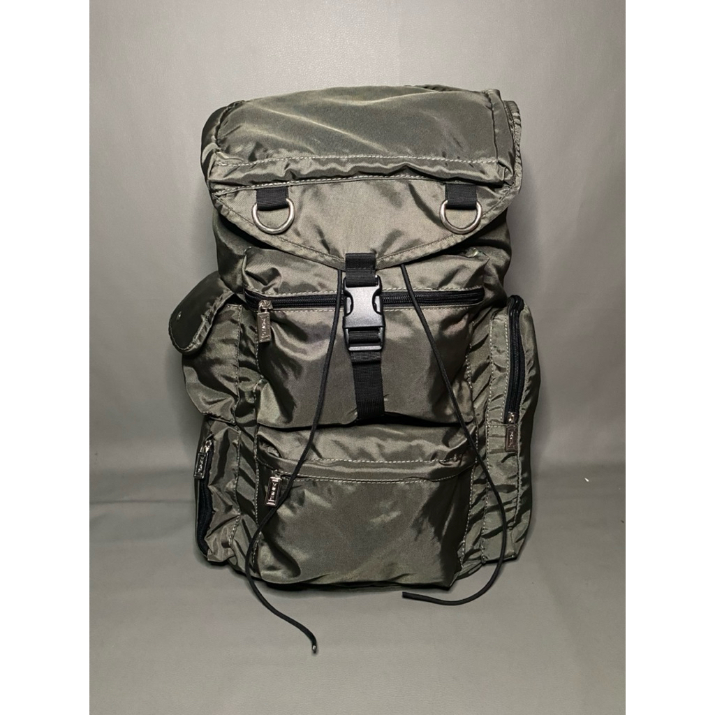 backpack traveling zink like new 23liter / ZINC BACKPACK NYLON / TAS RANSEL NYLON / BACKPACK TACTICA
