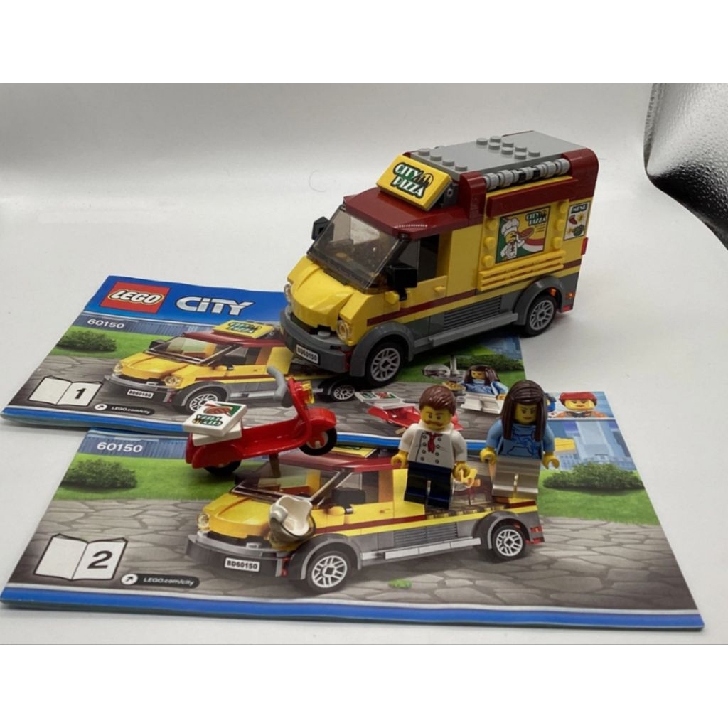 Lego City Pizza Van Set 60150 From 2017 Original Preloved