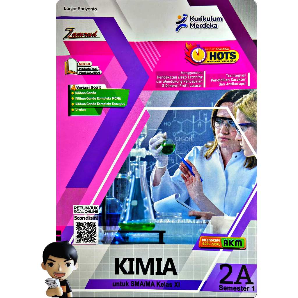 LKS KIMIA SMA/ MA KELAS XI 11 Semester 1 2026-2027 Deep Learning KURIKULUM MERDEKA | ZAMRUD PUTRA NU