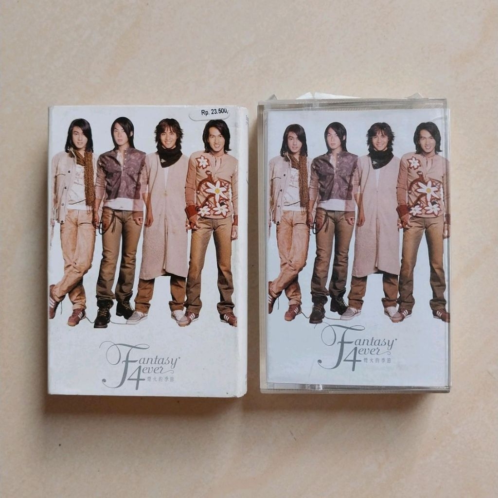 KASET DAN CD F4 ALBUM FANTASY 4EVER