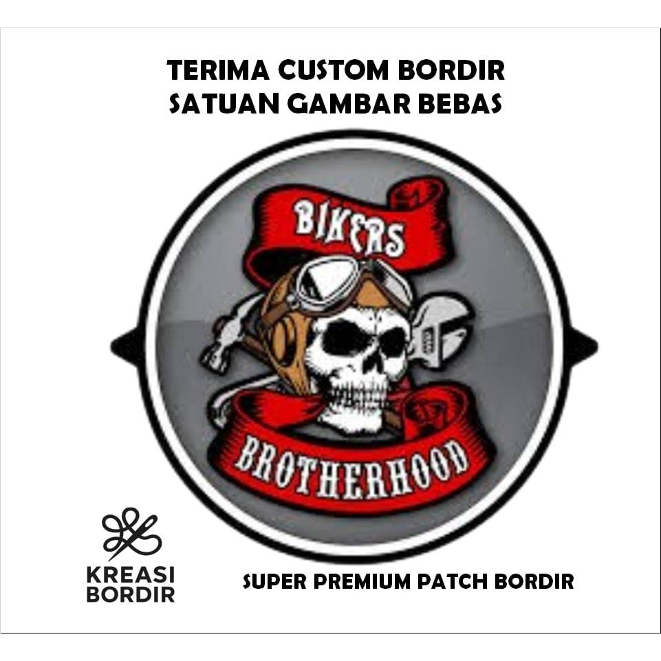 EMBLEM PATCH BORDIR LOGO BROTHERHOOD - Kreasibordir.id