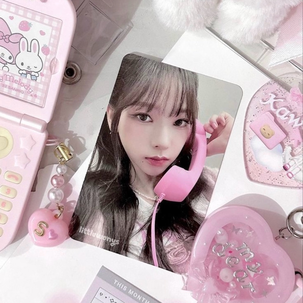 PC KARINA AESPA OFFICIAL ALBUM CTMI COME TO MY ILLUSION TC TRADING CARD SET A B C VER VERSION SELCA 