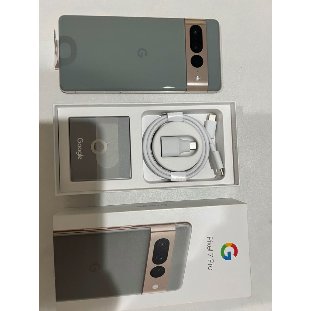 PREOWNED - PIXEL 7 PRO 12/128GB HAZEL RESMI BEA CUKAI