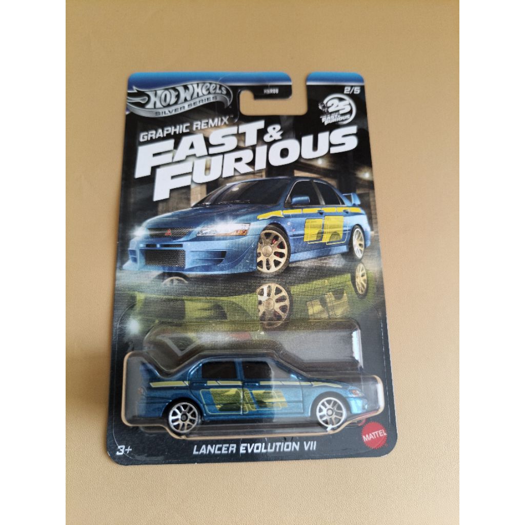 Hotwheels Fast And Furious Graphic Remix Lancer Evolution
