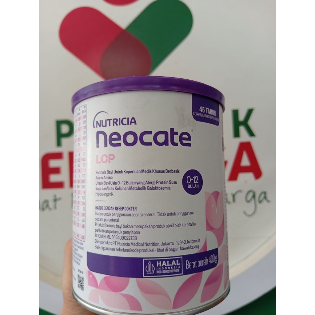 ORIGINAL_READY BANYAK_SUSU NUTRICIA NEOCATE LCP 400GRAM #SUSU BAYI ALERGI #Bayi ALERGI SUSU SAPI