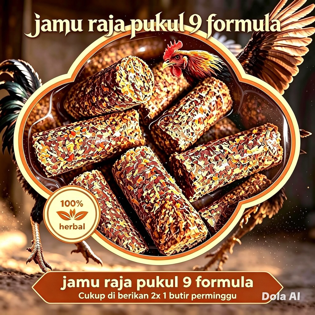 Jamu raja pukul 9 formula ayam pakhoy bangkok birma siapan jamu terbaik termurah berkualitas herbal 