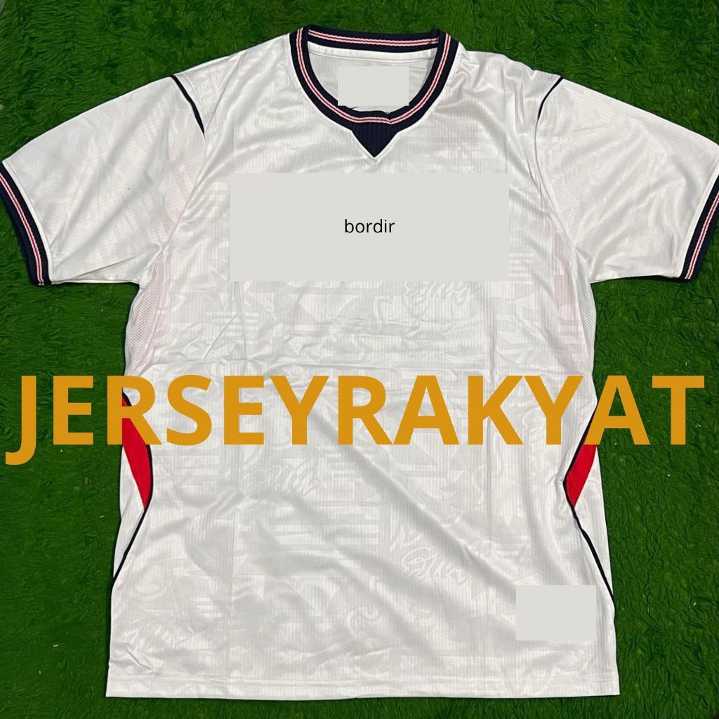 baju bola inggrs home piala dunia 2026 putih